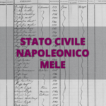 Stato civile napoleonico, mele