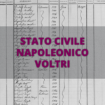 Stato civile napoleonico, voltri