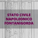 Stato civile napoleonico, fontanigorda