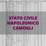 Stato civile napoleonico, camogli