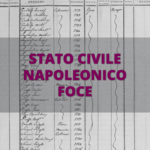 Stato civile napoleonico, foce