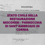 Stato civile della restaurazione, moconesi, sant'ambrogio in cornia