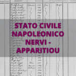 Stato civile napoleonico, nervi - apparitiou