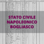 Stato civile napoleonico, bogliasco