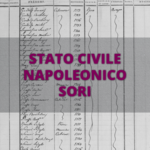 Stato civile napoleonico, sori