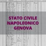 Stato civile napoleonico, genova