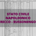 Stato civile napoleonico, recco bussonengo