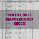 Stato civile napoleonico, recco