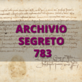 Archivio Segreto 783