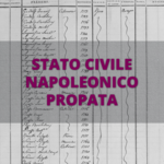 Stato civile napoleonico, propata