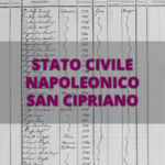 Stato civile napoleonico, san cipriano